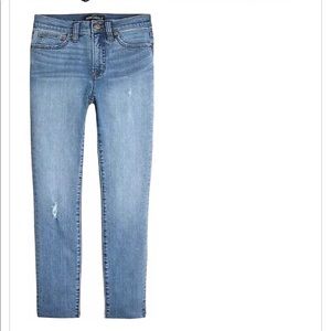 Size 28 J Crew Mercantile Distressed High Rise Skinny Jeans